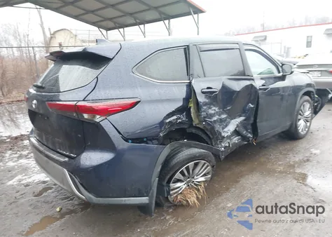 2021 Toyota Highlander Platinum from USA, damaged, VIN 5TDFZRBH4MS091400